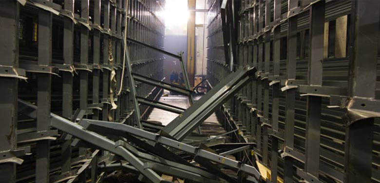 Industrie-Demontage